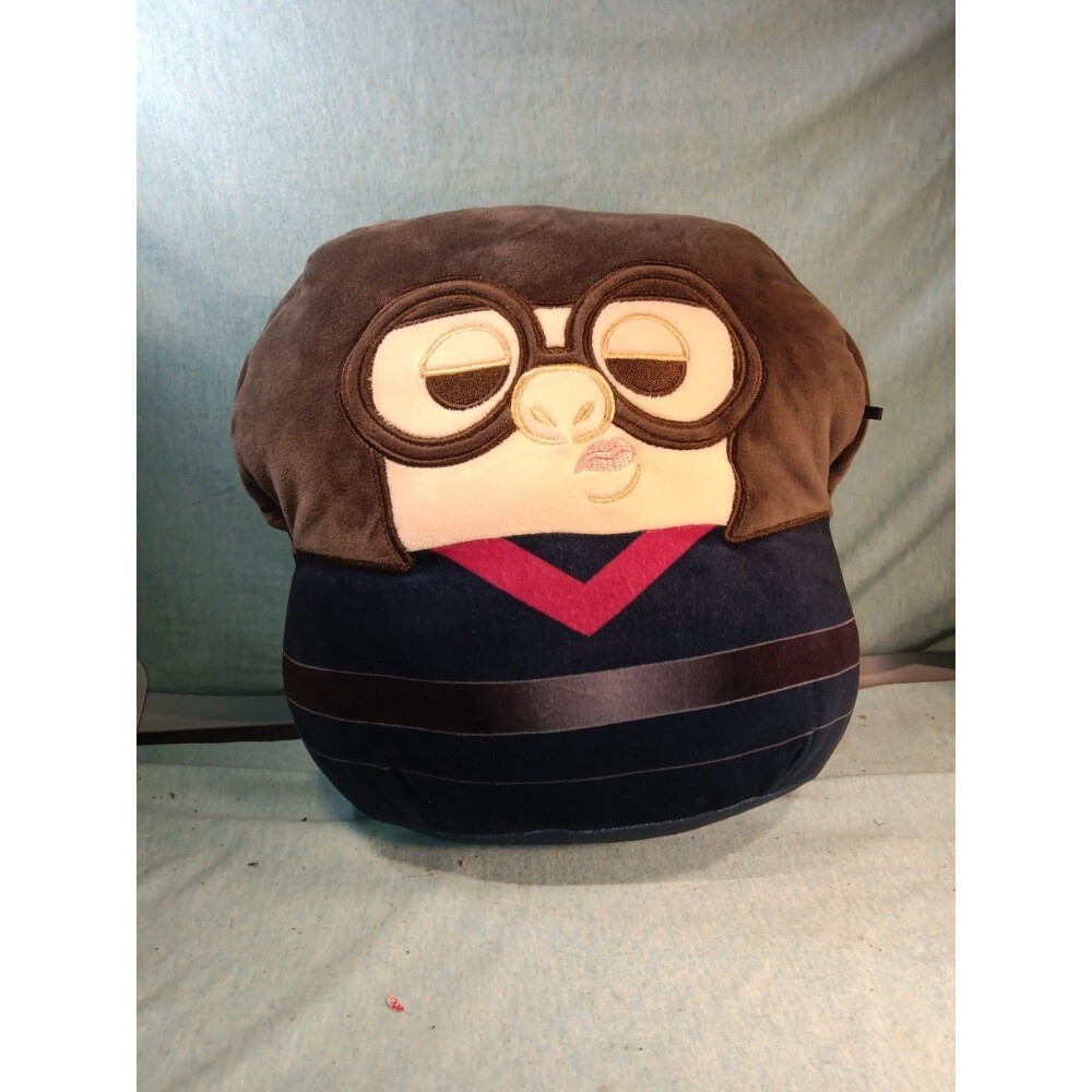 Squishmallows Disney Pixar The Incredibles Edna Mode  Soft Plush